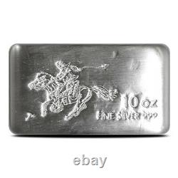 1 10 oz. 999 Silver Bar Pony Bar BU New IN STOCK