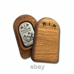 #1 2019 Skeleton Tombstone with Wooden Box Limited Edition New # 1