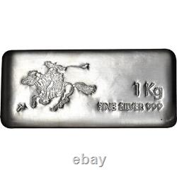 1 Kilo SilverTowne Pony Silver Bar (New)