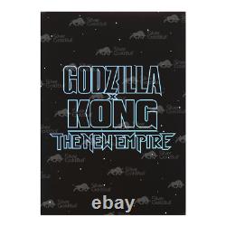 1 oz 2024 Godzilla New Empire Colourized Shaped Silver Bar PAMP Suisse