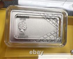 1 oz Silver 2022 TONKA NIUE 2 Dollars Bar Bullion with OGP Hasbro Coin