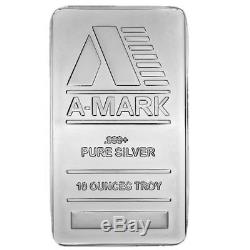10 oz A-Mark Silver Bar (New)