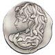 10 oz Antique Argentia Medusa Silver Bar (New)