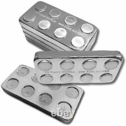 10 oz Monarch Building Block Silver Bar (New)