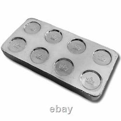 10 oz Monarch Building Block Silver Bar (New)