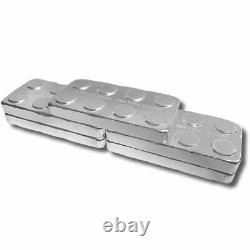 10 oz Monarch Building Block Silver Bar (New)