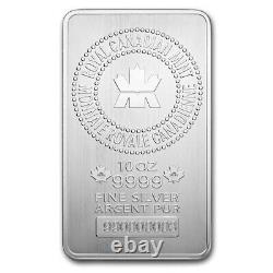 10 oz Silver Bar RCM (. 9999 Fine, New Style)