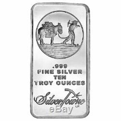 10 oz SilverTowne Prospector Silver Bar (New)