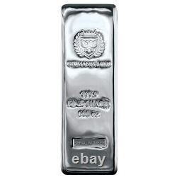 100 oz Germania Mint Cast Silver Bar (New)