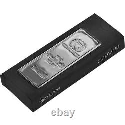 100 oz Germania Mint Cast Silver Bar (New)