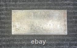 100 ozt. 999+ Fine Silver Bar U. S. Assay Office San Francisco or New York