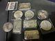 10oz Silver Bars And Rounds Lot Vintage / New 999 Fine Silver