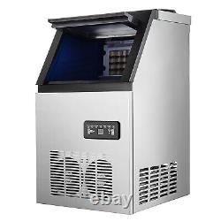 110 lbs/24H Commercial Ice Maker Undercounter Freestanding Ice Cube Machine