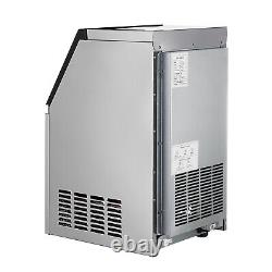 110 lbs/24H Commercial Ice Maker Undercounter Freestanding Ice Cube Machine