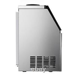 110 lbs/24H Commercial Ice Maker Undercounter Freestanding Ice Cube Machine