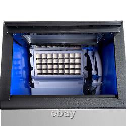 110 lbs/24H Commercial Ice Maker Undercounter Freestanding Ice Cube Machine