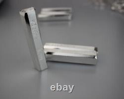 1Pcs 9999 Pure Silver Bar Invest Silver Bullion Silver Material Collection