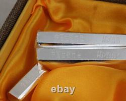 1Pcs 9999 Pure Silver Bar Invest Silver Bullion Silver Material Collection