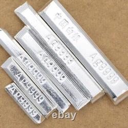 1Pcs 9999 Pure Silver Bar Invest Silver Bullion Silver Material Collection