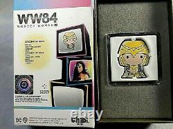 1oz. 999 SILVER COINWONDER WOMANBRAND NEW, WithCOA AND ORIGINAL LICENSED BOX