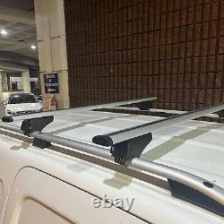 2 Pcs Silver Cross Bars for SSANGYONG XLV SUV 2015