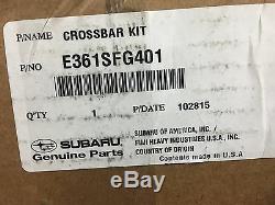 2008-2014 Subaru Impreza WRX, & STI OEM Fixed Roof Rack Cross Bar Kit E361SFG402