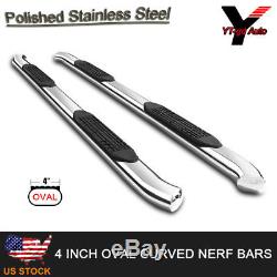 2009-2018 Dodge Ram 1500 Crew Cab 4 S. S Curved Nerf Bar Side Step Running Board