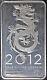 2012 Year of the Dragon Lunar 10 Ounce Silver Bar 999 Fine NTR (New) STOCK