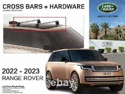 2022-2023 RANGE ROVER Cross Bars + Hardware Kit Genuine Factory OEM