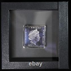 2022 Johannes Vermeer Girl with a Pearl Earring 1 oz Silver Proof Bar in OGP