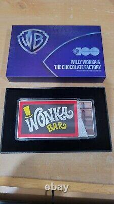 2023 New Zealand Mint WILLY WONKA and the CHOCOLATE FACTORY 5 oz Silver Bar