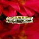 2Ct Baguette Cut Simulated Diamond Half Eternity Wedding Band Ring In 925 Silver
