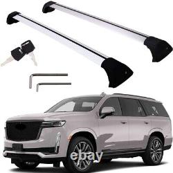 2P for Cadillac Escalade ESV 2021-2024 Roof Rack Cross bars luggage carrier Rail