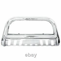 3'' Stainless Steel Bull Bar Bumper Guard for 04-20 Ford F-150/03-17 Expedition