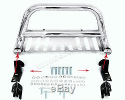 3'' Stainless Steel Chrome Bull Bar Grille Push Guard For 2004-2019 Ford F150