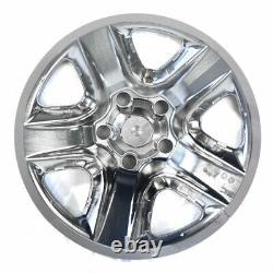 4 17 Chrome Wheel Skins Hub Caps Full Rim Skin Covers For 2006-2012 Toyota RAV4