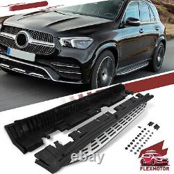 400Lbs Running Boards For Benz GLE 350 450 450E W167 2020-2024 Side Steps