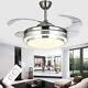 42 Invisible Fan Chandelier Light Lamp LED Fan Ceiling Remote Control Modern