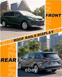 4PCS Roof Rack Cross Bars Fit for Toyota Sienna 2021-2024 200LBS Side Rails