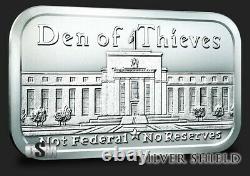5 1 oz. 999 Silver Bars Den of Thieves Uncirculated New IN STOCK