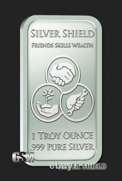 5 1 oz. 999 Silver Bars Den of Thieves Uncirculated New IN STOCK