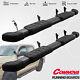 5 Nerf Bars Side Step Running Boards For 2007-2021 Toyota Tundra Crew Max Black