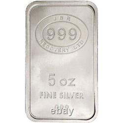 5 oz JBR Silver Bar (New)