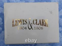 5 oz. LEWIS & CLARK NTM SILVER ART BAR. 999 SERIAL # EDGE #00882 BOX & COA