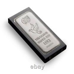 500 Gram Holy Land Mint Cast Silver Bar (New)