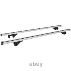 53 Rooftop Rack Cross Bar Luggage Cargo Carrier Silver For Chevrolet Suburban