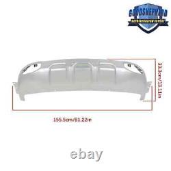 5ZB47MS5AA For 2019-2023 2024 Ram 1500 Rebel Tra Front Bumper Face Bars Silver