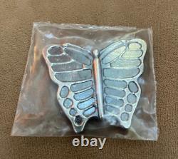 5oz YPS Yeager's Poured Silver Butterfly 999 Fine Silver Bar New Sealed