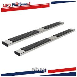 6 Running Board Nerf Bars Side Steps SS For 2020-2022 Silverado 2500HD 3500HD