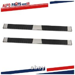 6 Running Board Nerf Bars Side Steps SS For 2020-2022 Silverado 2500HD 3500HD